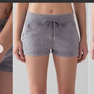 Lululemon Loop Back Shorts 2” Cotton Athletic Summer Spring Yoda Active 10